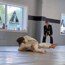 Ronin was a leader at the gym and helped my son as he was getting started in jiu-jitsu. Lucius looked up to Ronin as an athlete and leader.  - Sarah Soriano